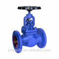 cast iron globe valve flange end non-rising stem globe valve for water oil vapour pipeline high quality material